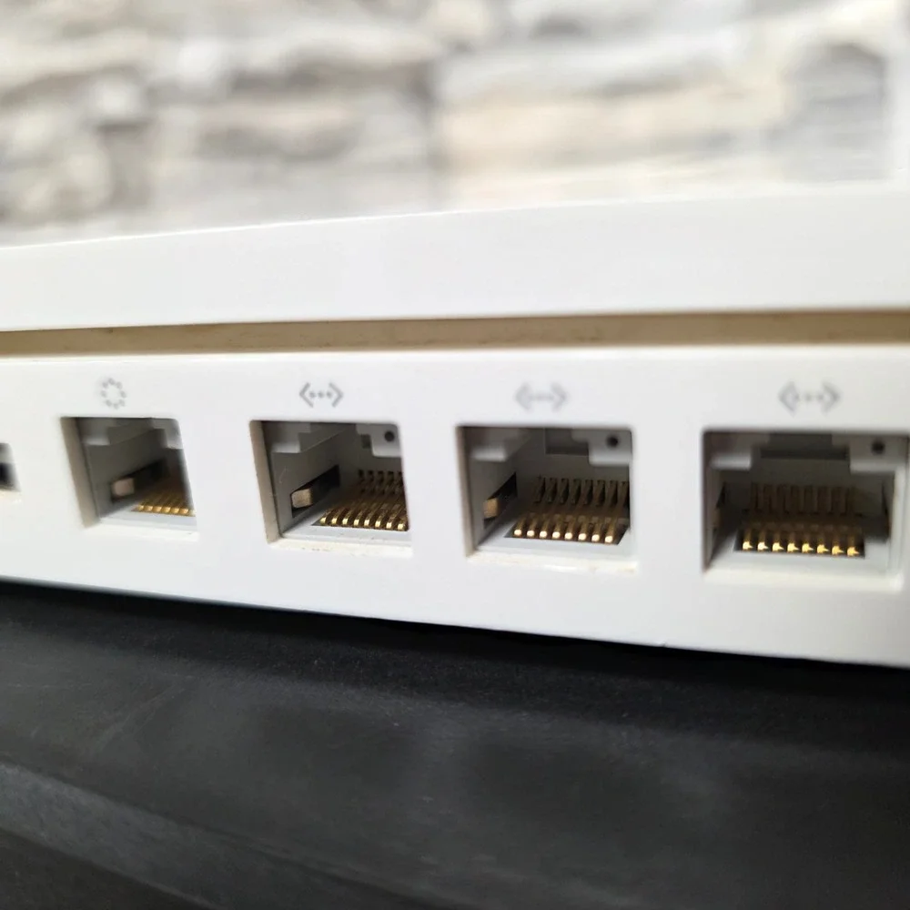 Apple AirPort Extreme Base Station A1354 GOOD Dual-Band Wireless Router Untested